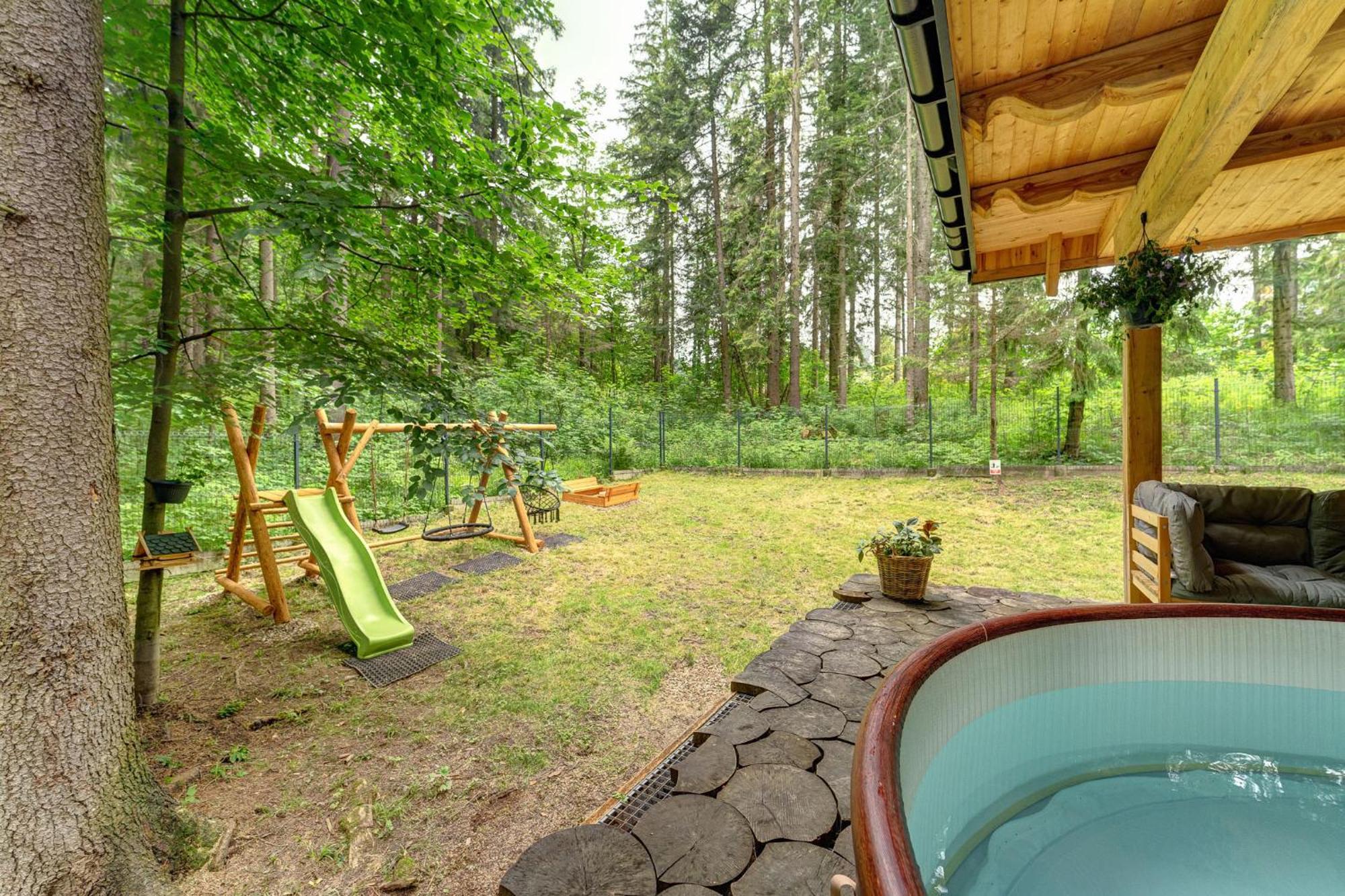 Chata Pod Nosalem - Domek Z Jacuzzi Z Bala W Zakopanym Zakopane Eksteriør bilde